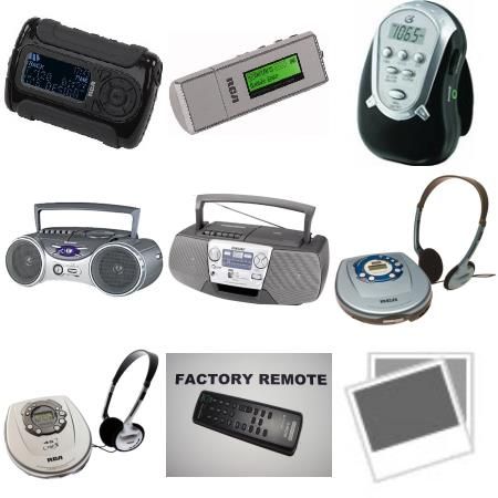 Picture for category Radio/Cassette/Cd Players, Portable